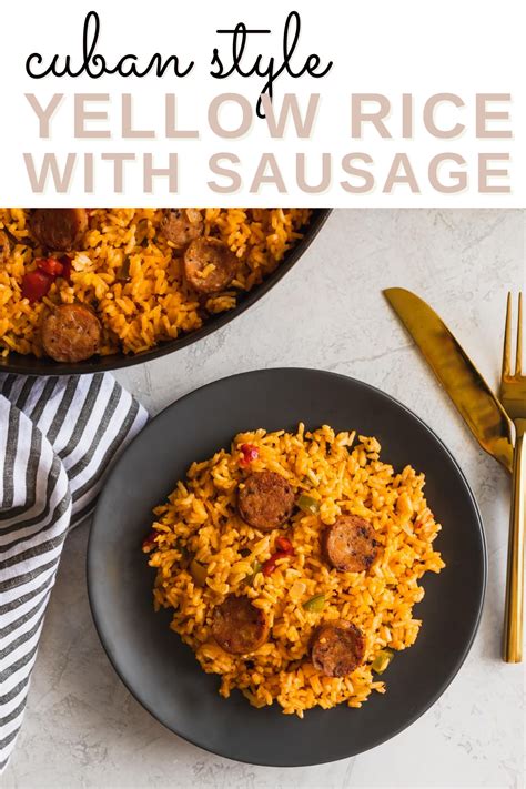 Yellow Rice And Sausage Recipe Artofit