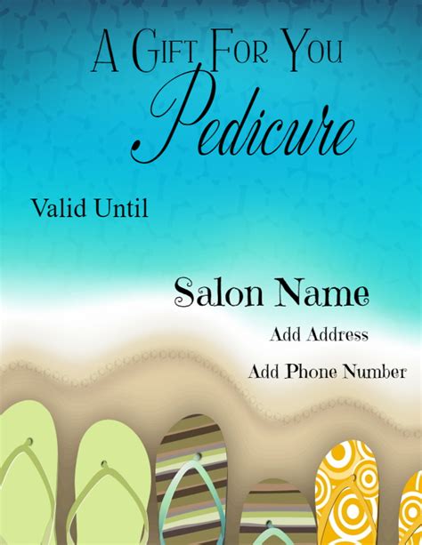 Free Nail Salon Gift Certificates Customize Online