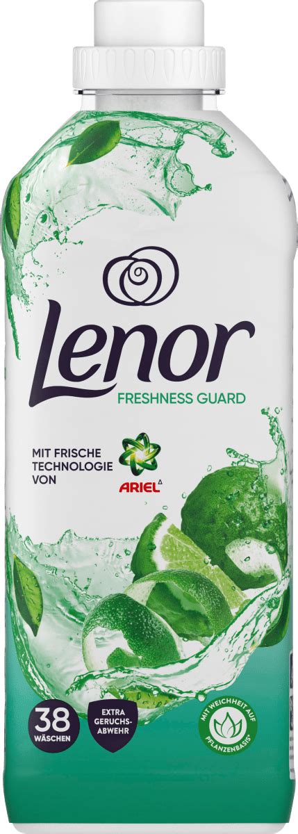 Lenor Weichspüler Freshness Guard 38 WL 0 95 l dauerhaft günstig