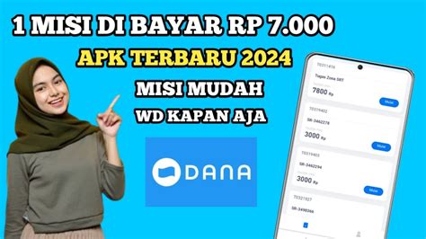 Misi Langsung Di Bayar Rp Saldo Dana Aplikasi Penghasil Saldo