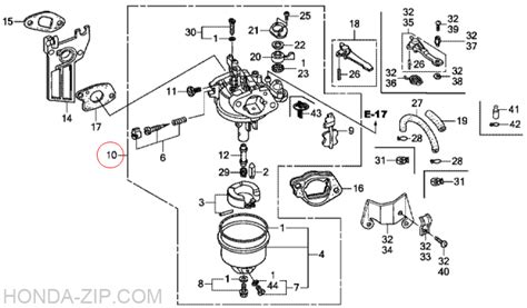 Карбюратор двигателя HONDA GX160 HONDA GX200 генератора 1-4квт