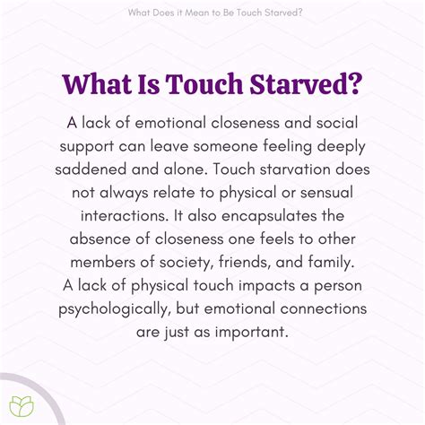 What To Know About Touch Starvation