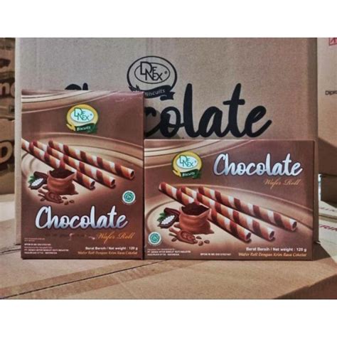 Jual Denex Wafer Roll Rasa Cokelat Kue Astor Kemasan 120 Gr Shopee