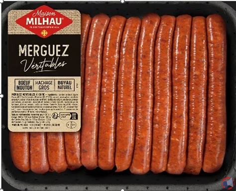 Rappel De Produit V Ritable Merguez De La Marque Maison Milhau Pour