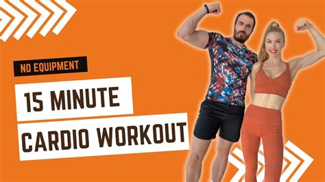 15 Minute Hiit Cardio Workout At Home Full Body No Equipment Fat Burn Fitinsane Youtube