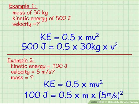 How To Calculate Kinetic Energy 9 Steps With Pictures WikiHow