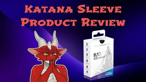 Ultimate Guard Katana Sleeves Review TCG Product Review YouTube