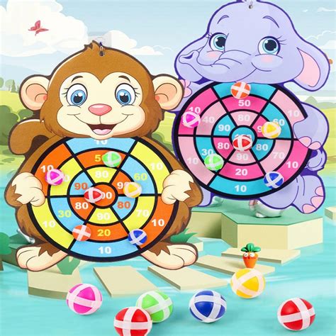 Jeu De Fl Chettes Montessori Pour Enfants Gar Ons Balles Collantes