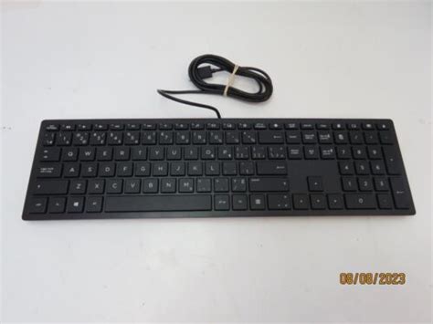 Hp Usb Slim Smartcard Tpc C K Keyboard Black