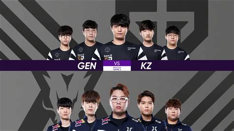 LCK 2019 KZ Vs GEN Game 2 Full Match 03 02 2019 YouTube