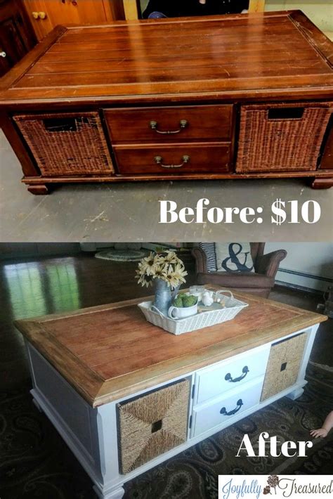 Transform Your Coffee Table With A Farmhouse Makeover