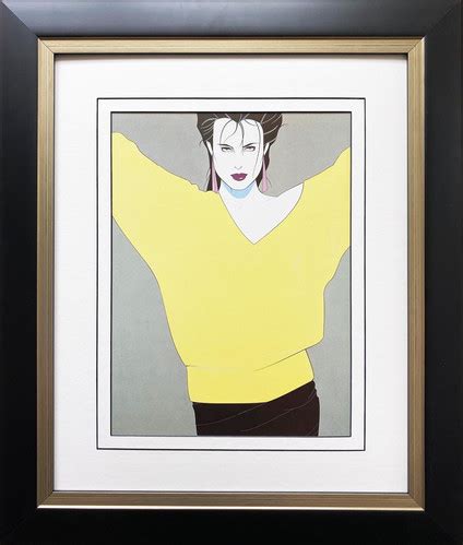 Patrick Nagel Untitled 45 NEW CUSTOM FRAMED Art Deco Print Marlin