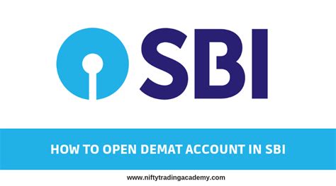 How To Open Demat Account In Sbi Charges Steps Docs Nta