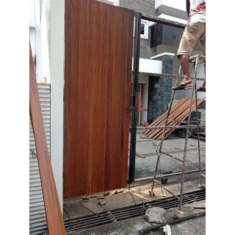 Jual Pagar Kayu Decking Bengkirai Lantai Kolam Deck Pool Lebar Cm