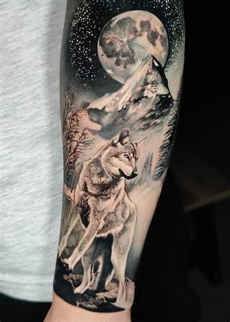 Details Wolf Tattoo Designs For Men Best In Coedo Vn