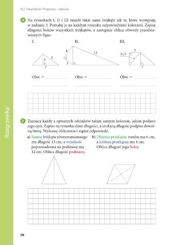 Page 2 Matematyka Z Kluczem Klasa 7 Semestr 2 Twierdzenie