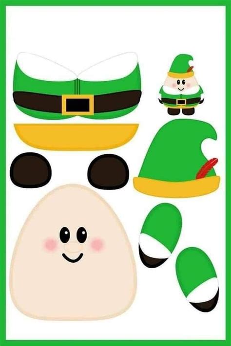 An Image Of A Printable Christmas Hat And Other Items For The Elf S Party