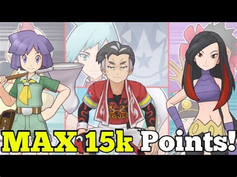 MAX 15k Points Hoenn Champion Stadium Master Mode Pokémon Masters EX