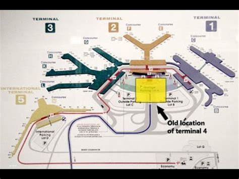 O Hare Airport Parking Map