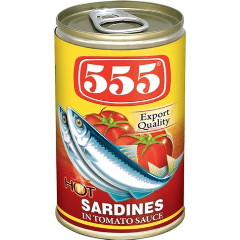 555 Sardines With Chili 155g Canned Seafood Walter Mart