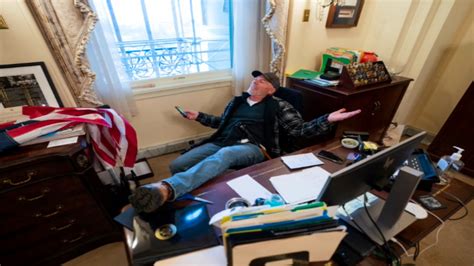 Ark Man Photographed Propping Feet On Desk In Pelosis Office Sentenced To Over 4 Years