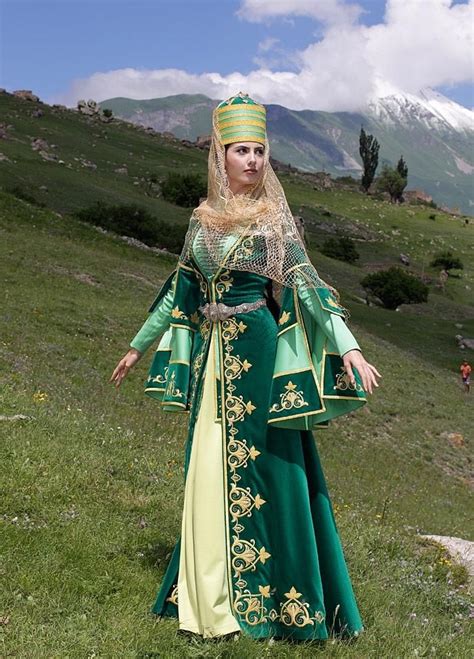 Karachay women traditional dress caucasus people – Artofit