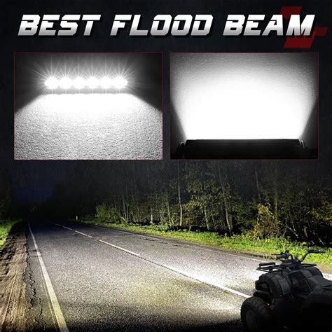 Inch Led Light Bar Single Row Light Bar Off Road Driving Light Led