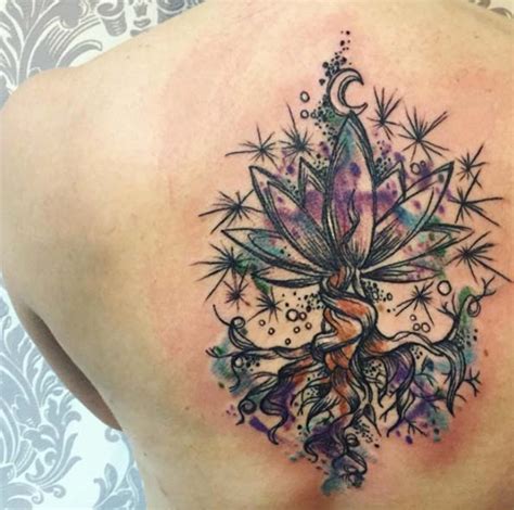 Elegantes Tatuajes De Flor De Loto Y Sus Significados Belleza