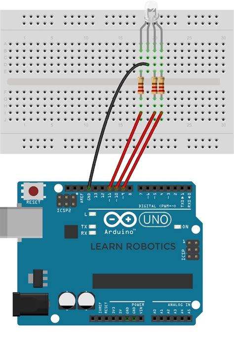 Program Rgb Leds With Arduino Learn Robotics