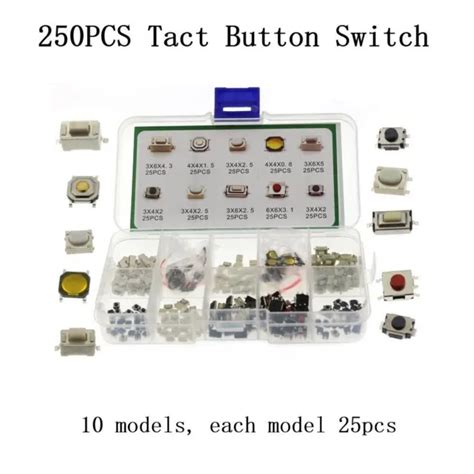 Pi Ces Interrupteur Tact Tactile Bouton Poussoir R Paration Voiture