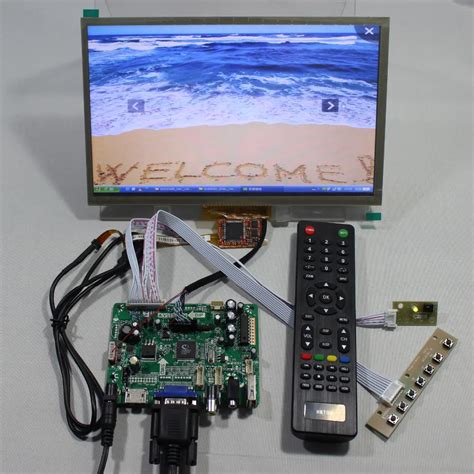 HDMI VGA AV Audio USB FPV Lcd Controller Board With 10 2inch HSD100IFW1