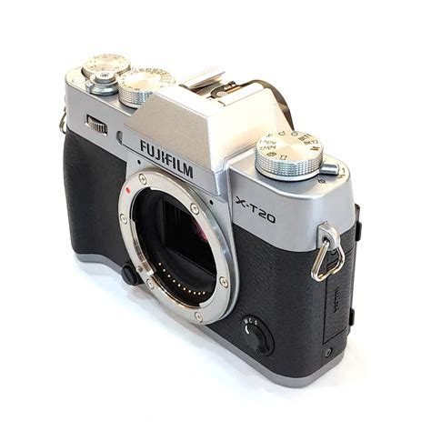 USED Fujifilm X T20 Mirrorless Digital Camera Body Silver S N