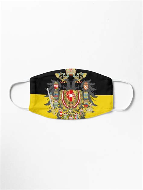 Stylised Austrian Empire Flag Mask By Aidanmdesigns Redbubble