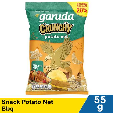 Jual Garuda Snack Potato Crunchy Net Potato Bbq G Padi Umkm