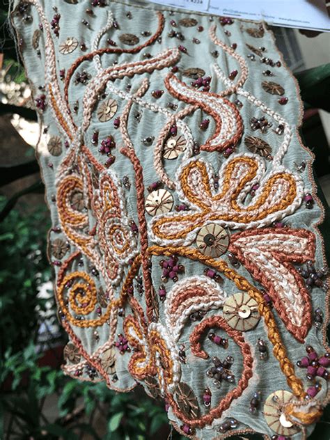 Crafting Luxury With Couture And Contour Embroidery Stitch