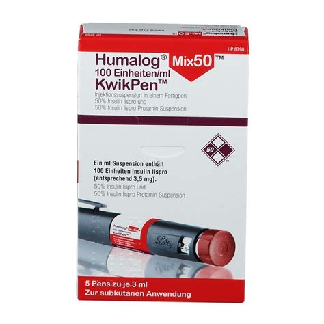 Humalog Mix Einheiten Ml Kwikpen St Mit Dem E Rezept Kaufen