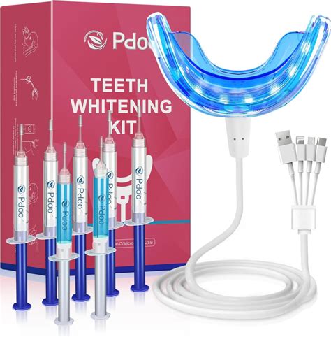 Pdoo Teeth Whitening Kit Review Get Teeth Whitener