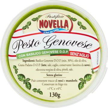 Pesto Alla Genovese Senz Aglio NOVELLA 130 G Coop Shop