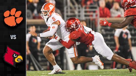 Clemson Vs Louisville Football Highlight 2021 YouTube