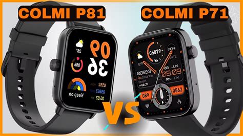 Smartwatch Colmi P81 Vs P71 Qual O Melhor Comparativo YouTube