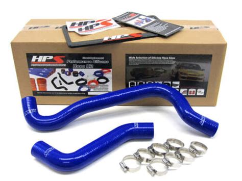 Kit De Tuyaux De Radiateur En Silicone Renforc Bleu Hps Pour Dodge