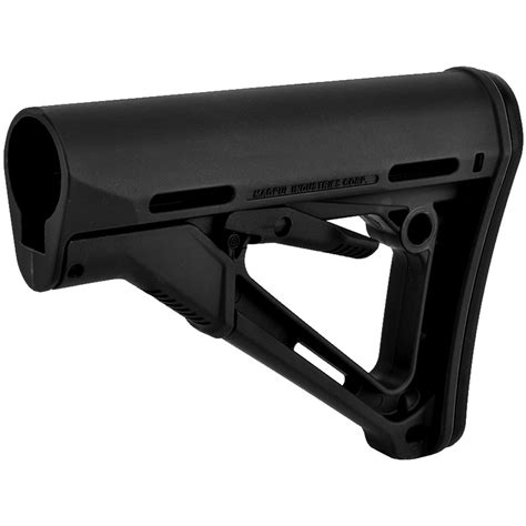 Magpul Ctr Adjustable Carbine Stock W Qd Sling Mount Black Airsoft