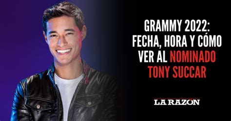 Tony Succar Celebra La Llegada De Su Medalla De Nominado A Los Grammy