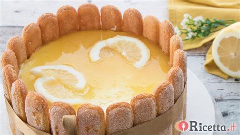 Charlotte Al Limone Ricetta It YouTube