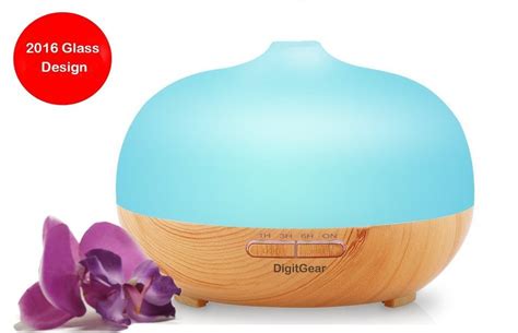 Essential Oil Diffuser Ml Aroma Diffuser Ultrasonic Whisper Quiet