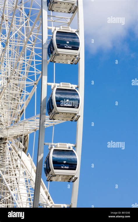 Belfast Wheel Situated In The Grounds Of The City Hall Stock Photo Alamy