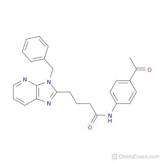 N Acetylphenyl Benzyl H Imidazo B Pyridin Yl Butanamide