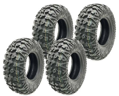 Set Of 4 Premium Free Country ATV UTV Tires 25x10 12 25x10x12 8PR