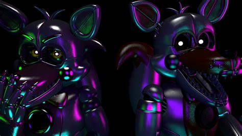 Funtime Foxy And Lolbit Funtime Foxy Sister Location Fnaf Art