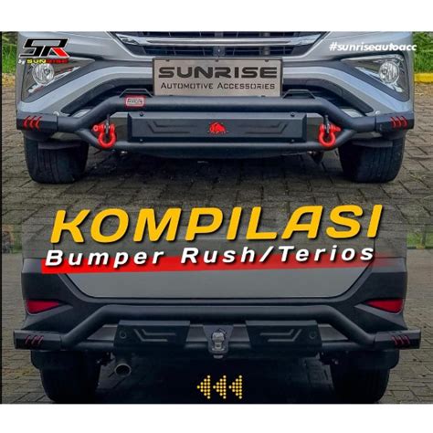 Jual Bumper Rhino Armor V Toyota Rush Daihatsu Terios